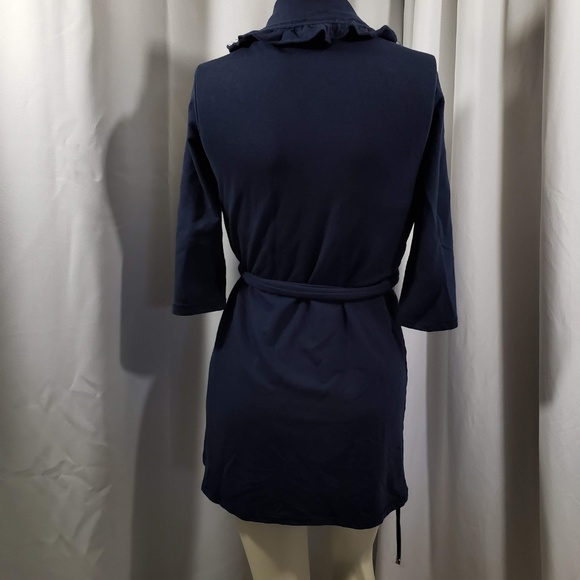 Linq Knit Short Ruffle Robe Size S/M - Picture 4 of 4